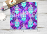 Marijuanas Buddha Patterned HTV 1304